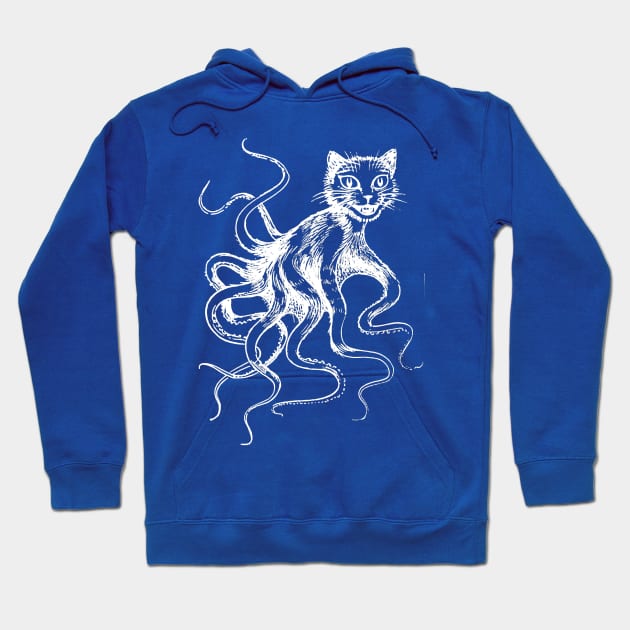 Tentacle Cat Hoodie by kenrobin